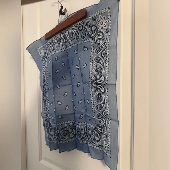 Light Blue Handkerchief - Picture 5 of 6
